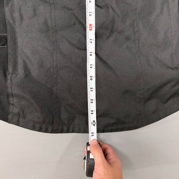 Harley Davidson Y2K Multi Pocket Pink and Black Zip Up Riding Jacket Women’s Lar - Picture 7 of 7